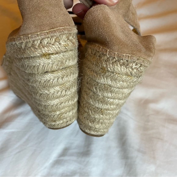 soludos positano platform wedge 7.5 comfort espadrilles - Picture 13 of 16